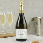Personalised Anniversary Prosecco 750ml Bottle