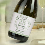 Personalised Anniversary Prosecco 750ml Bottle