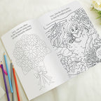 Personalised Pink Wedding Activity Book