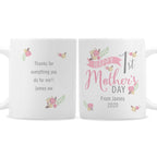 Personalised 1st Mother's Day Mug
