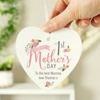 Personalised 1st Mother's Day Wooden Sign