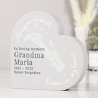 Personalised Memorial Heart Ornament
