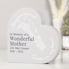 Personalised Memorial Heart Ornament