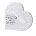 Personalised Memorial Heart Ornament