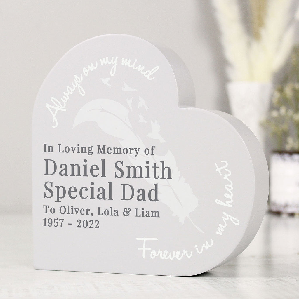 Personalised Memorial Heart Ornament