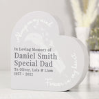 Personalised Memorial Heart Ornament