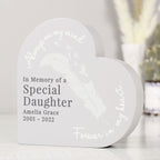 Personalised Memorial Heart Ornament