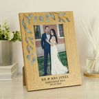 Personalised Botanical Photo Frame