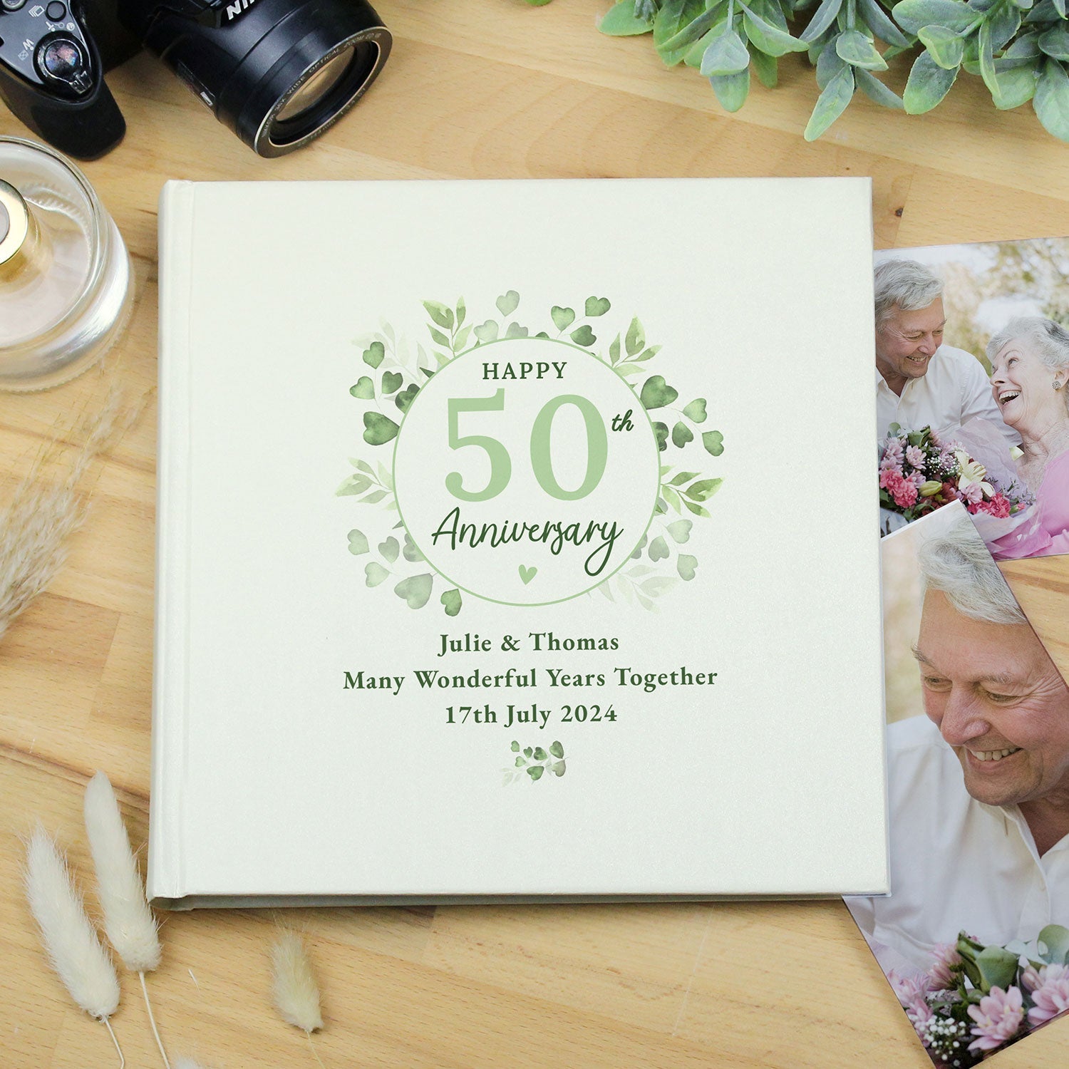 Personalised Anniversary Photo Album