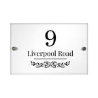 Personalised Acrylic House Sign