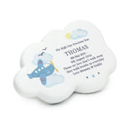 Personalised Plane Memorial Cloud