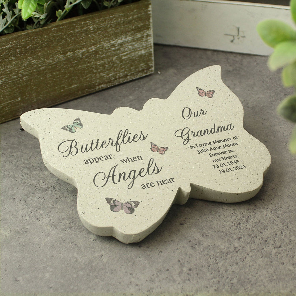 Personalised Memorial Resin Butterfly