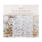Pink Leaf Wedding Backdrop- 5 Inner Pack