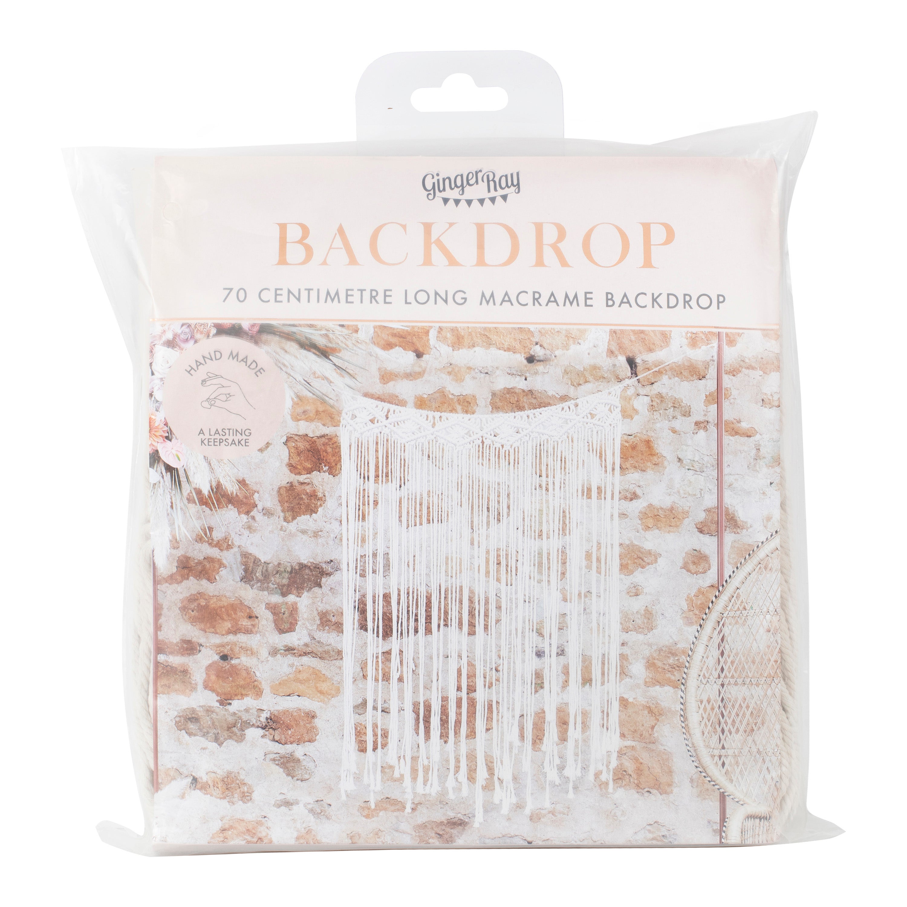 Macrame Wall Hanging Backdrop