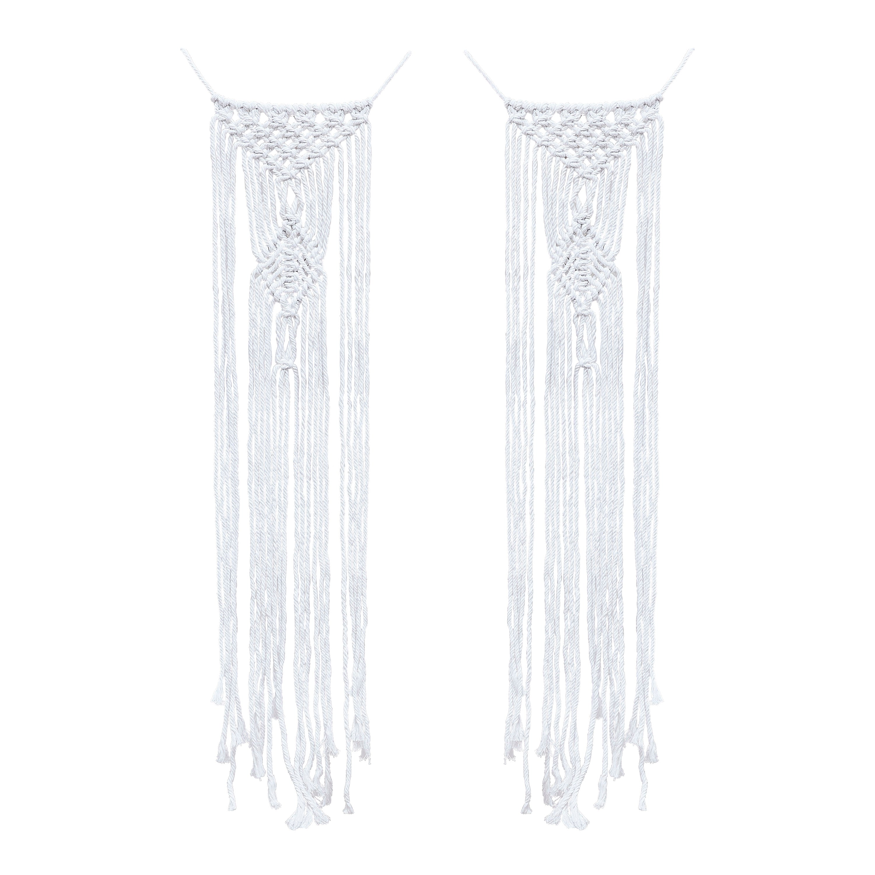 Macrame Wedding Chair Decorations