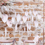 Pink Palm Spear Wedding Backdrop- 5 Inner Pack