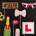 Photo Booth Props - Hen Party  - Photo Booth Range- 5 Inner Pack