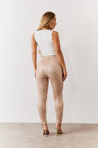 Gold Premium Sequin Leggings