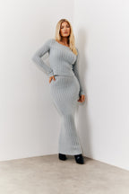 Fluffy Rib Co-Ord Midaxi Skirt