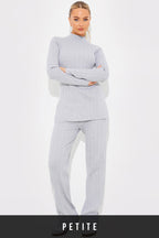 Rib Knitted Co Ord Trouser