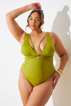 Plait Detail Swimsuit