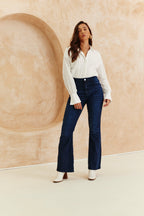 Broderie Shirt Bodysuit