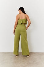 Linen Crop Top