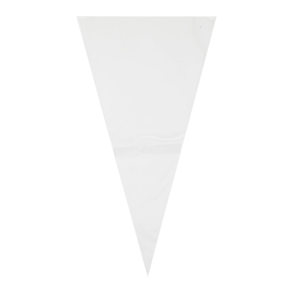 Clear Sweet Cone Bags