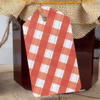 Gingham Jam Jar Gift Labels- 10 Inner Pack