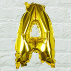 Gold Foil Letter Balloons- 5 Inner Pack