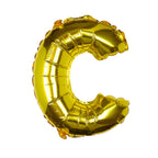 Gold Foil Letter Balloons- 5 Inner Pack
