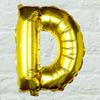 Gold Foil Letter Balloons- 5 Inner Pack