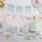 Gold Foil Letter Balloons- 5 Inner Pack