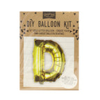 Gold Foil Letter Balloons- 5 Inner Pack