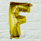Gold Foil Letter Balloons- 5 Inner Pack