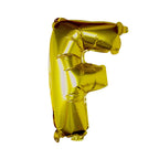 Gold Foil Letter Balloons- 5 Inner Pack