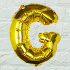 Gold Foil Letter Balloons- 5 Inner Pack