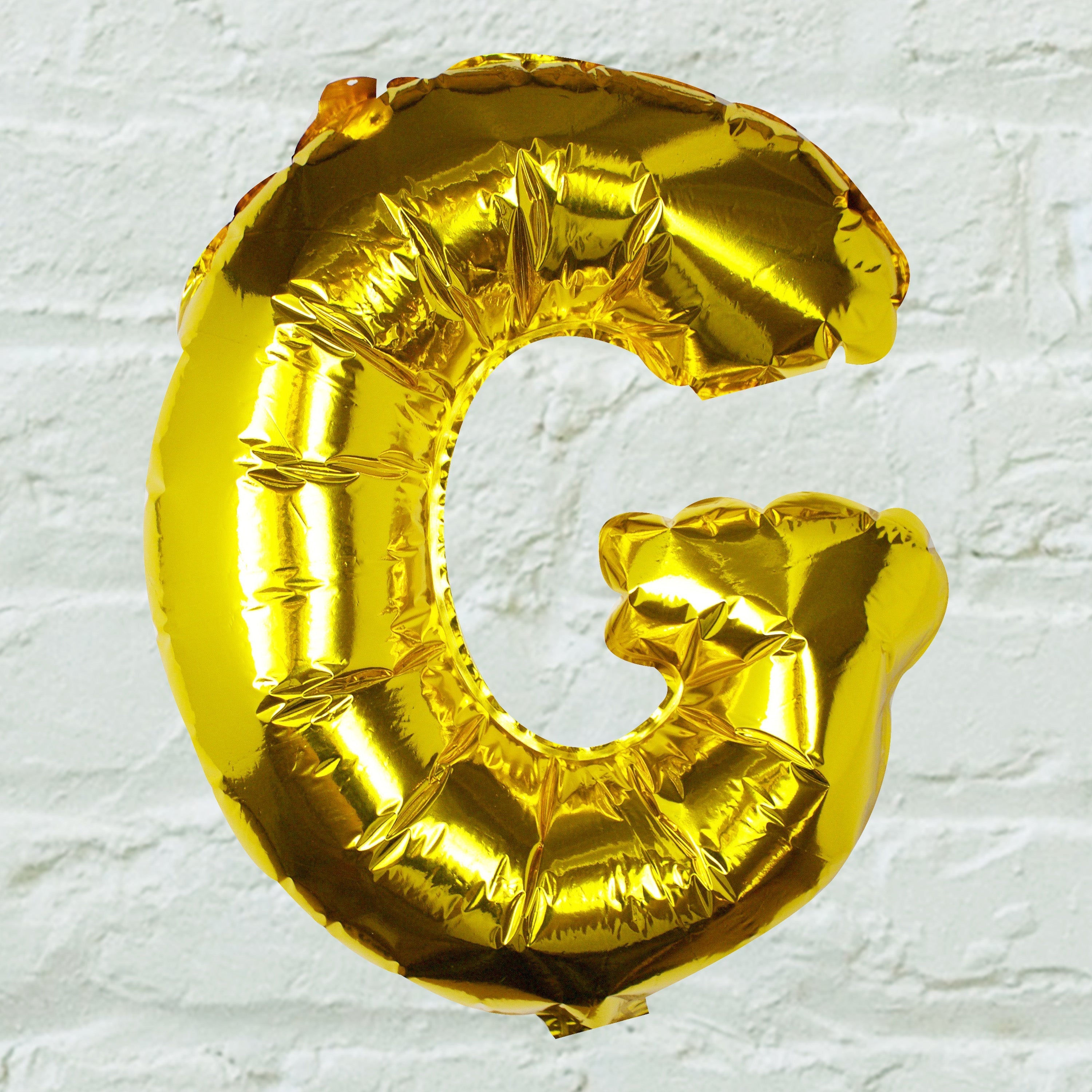 Gold Foil Letter Balloons- 5 Inner Pack