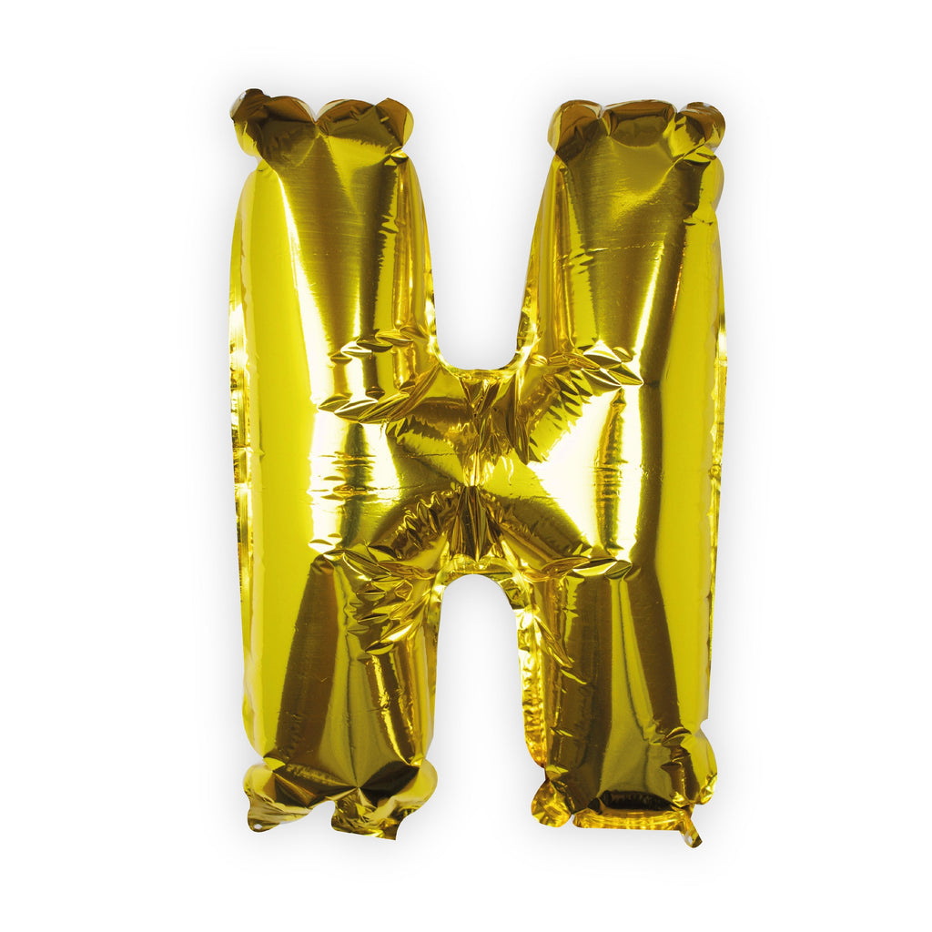 Gold Foil Letter Balloons- 5 Inner Pack