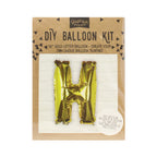 Gold Foil Letter Balloons- 5 Inner Pack