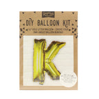 Gold Foil Letter Balloons- 5 Inner Pack