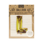 Gold Foil Letter Balloons- 5 Inner Pack