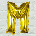 Gold Foil Letter Balloons- 5 Inner Pack