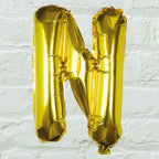 Gold Foil Letter Balloons- 5 Inner Pack