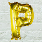 Gold Foil Letter Balloons- 5 Inner Pack