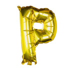 Gold Foil Letter Balloons- 5 Inner Pack