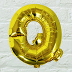 Gold Foil Letter Balloons- 5 Inner Pack