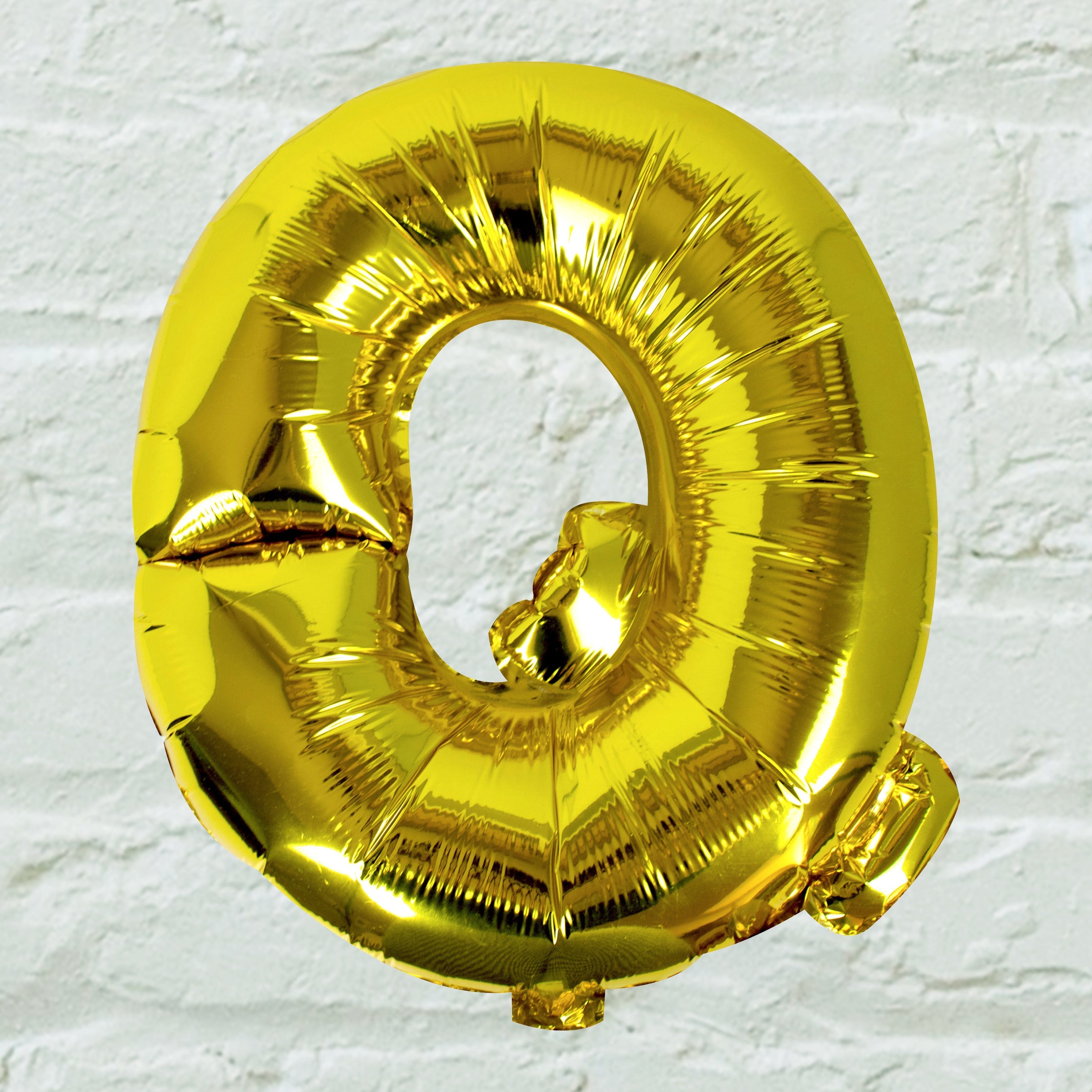 Gold Foil Letter Balloons- 5 Inner Pack