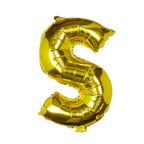 Gold Foil Letter Balloons- 5 Inner Pack