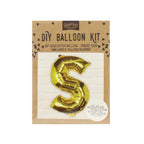 Gold Foil Letter Balloons- 5 Inner Pack